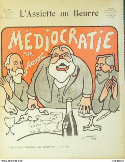 L'Assiette au beurre 1906 n°296 Médiocratie Jossot