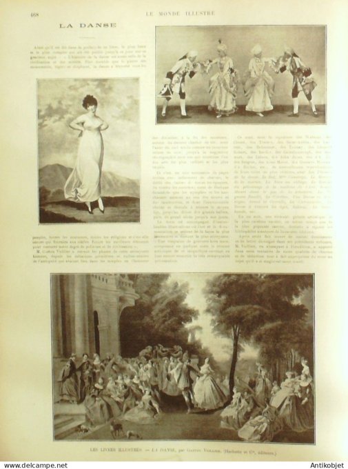 Le Monde illustré 1897 n°2124 Rep.Tchèque Prague Gare Invalides Esterhazy Expo 1900