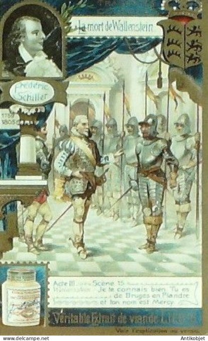 Chromo Liebig Sang  871 Tragedies celebres I (1906)