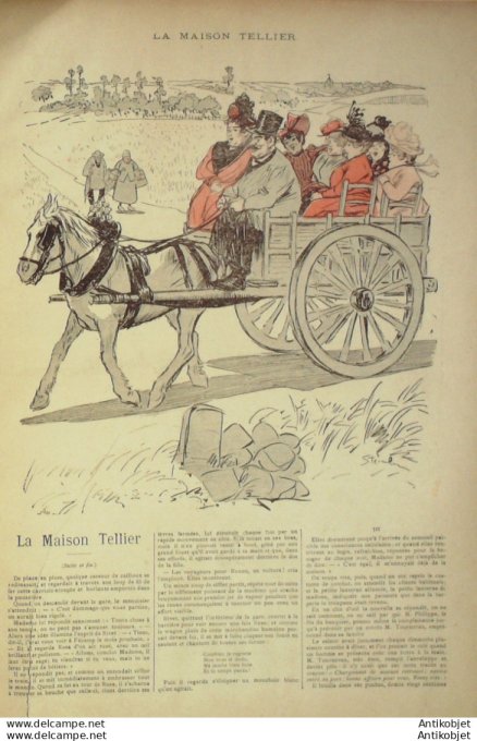 Gil Blas 1892 n°43 Henri LAVEDAN KRYSINSKA Pierre TRIMOUILLAT Paul ARENE