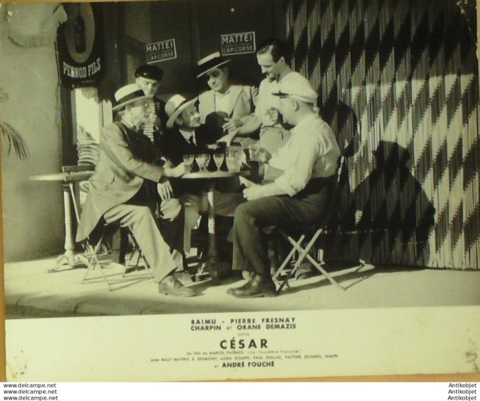 César Raimu Fresnay Pierre (Photo De Presse Gaumont Bruxelles 3) 1936