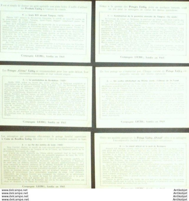 Chromo Liebig Sang 1526 Belgique Limbourg son histoire (1951)
