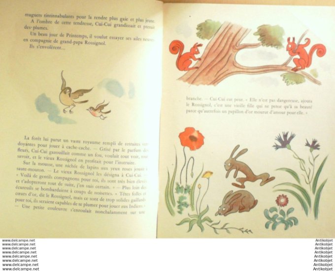 Cui-Cui les aventures d'un rouge gorge (Seille - Laverie) Eo 1944