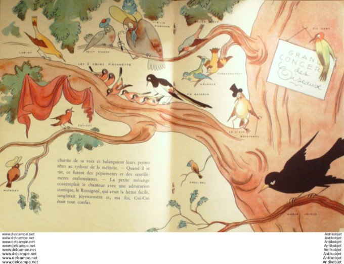 Cui-Cui les aventures d'un rouge gorge (Seille - Laverie) Eo 1944