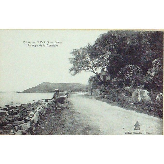 Cpa Chine Tonkin Doson Corniche 1911