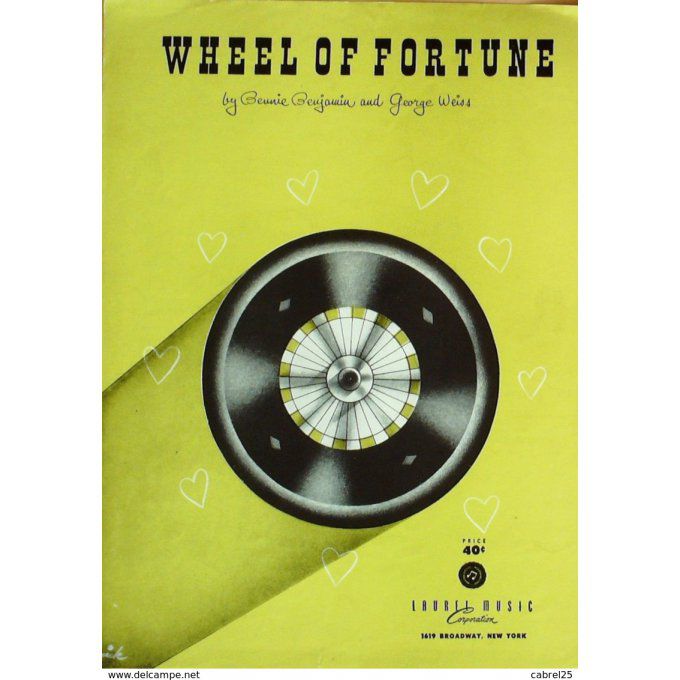 Bennie/Weiss Wheel Of Fortune 1952