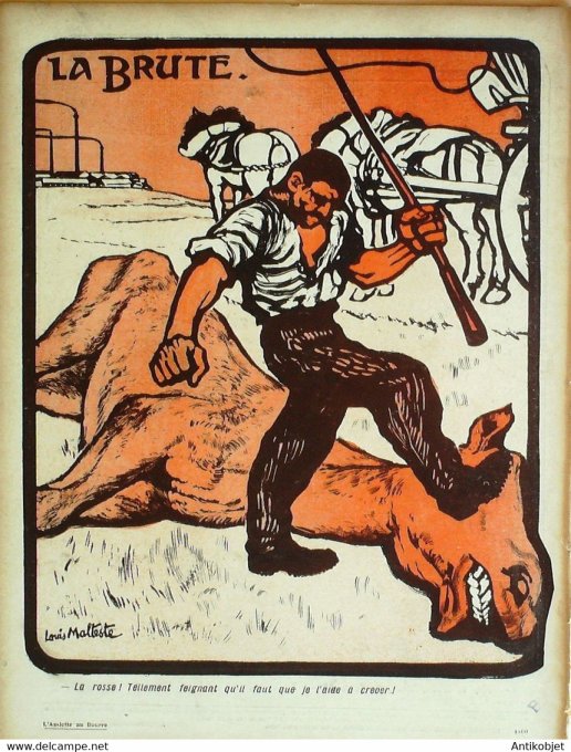 L'Assiette au beurre 1906 # 295 Les classes dirigeantes Malteste