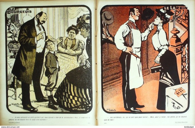 L'Assiette au beurre 1906 # 295 Les classes dirigeantes Malteste