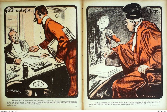 L'Assiette au beurre 1906 # 295 Les classes dirigeantes Malteste