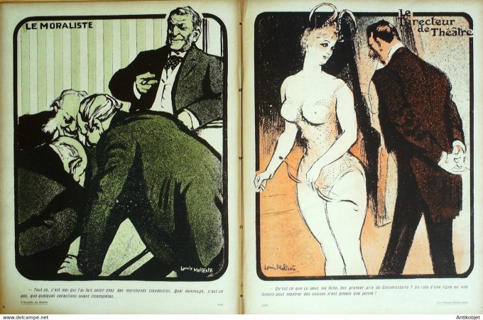 L'Assiette au beurre 1906 # 295 Les classes dirigeantes Malteste
