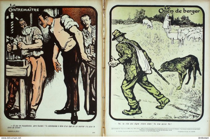 L'Assiette au beurre 1906 # 295 Les classes dirigeantes Malteste