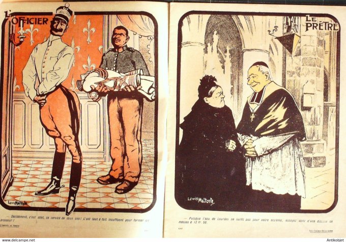 L'Assiette au beurre 1906 # 295 Les classes dirigeantes Malteste