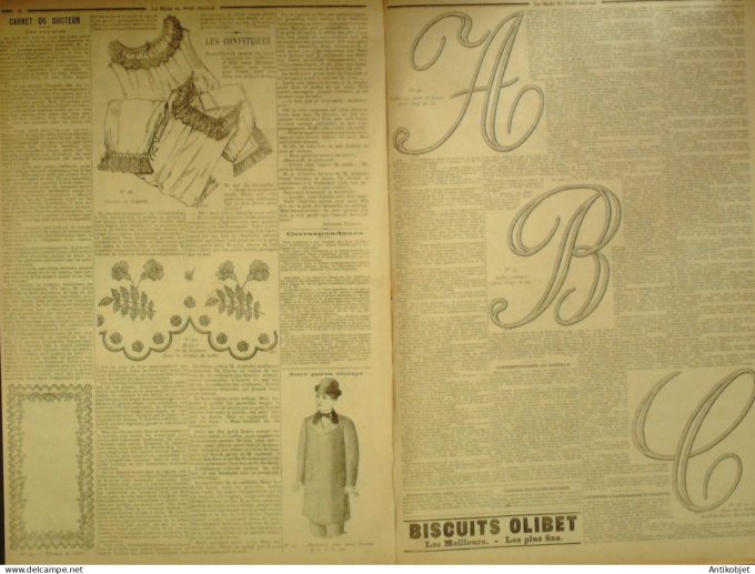 La Mode du Petit journal 1898 n°47 Costume tailleur & Toilettes de ville