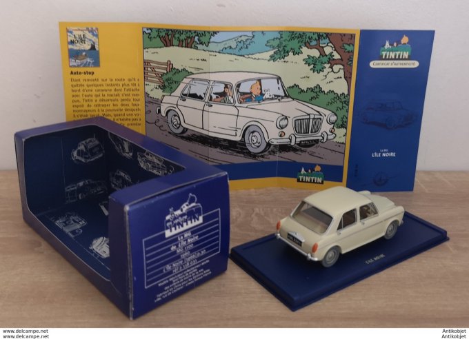 Tintin l'île noire MG 1100 1960 Atlas 1:43