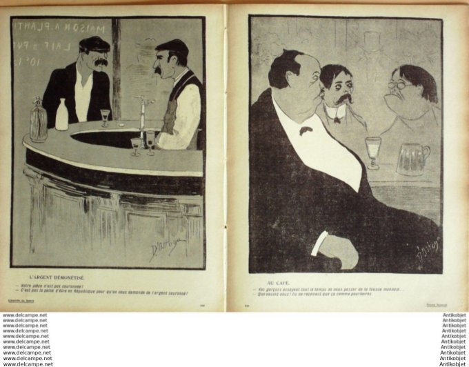 L'Assiette au beurre 1907 # 327 Fausse monnaie Ostoya