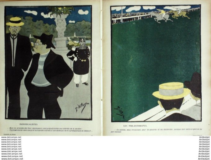 L'Assiette au beurre 1907 # 327 Fausse monnaie Ostoya