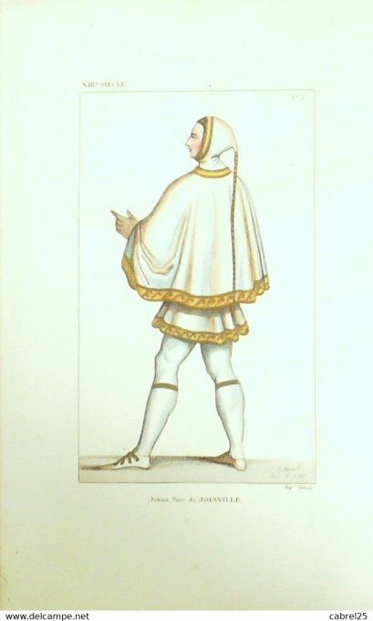 Jehan Sire de Joinville 13ème 1852