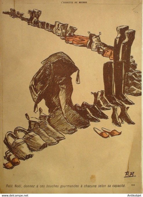 L'Assiette au beurre 1901 #  39 Noël Balluriau Paul