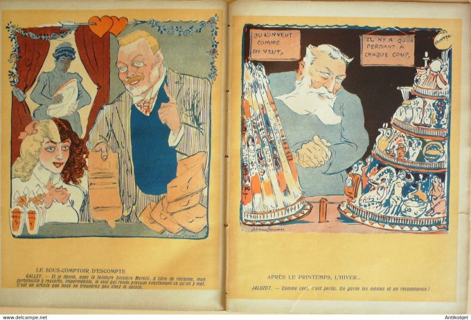 L'Assiette au beurre 1905 # 248 Petites baraques cris d'année Grandjouan