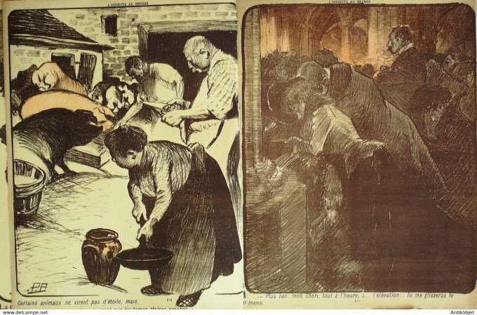 L'Assiette au beurre 1901 #  39 Noël Balluriau Paul