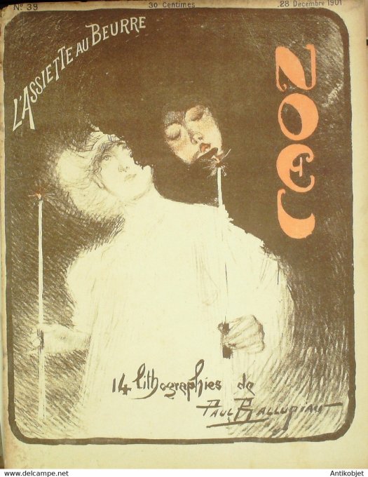 L'Assiette au beurre 1901 n° 39 Noël Balluriau Paul