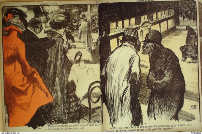 L'Assiette au beurre 1901 #  39 Noël Balluriau Paul