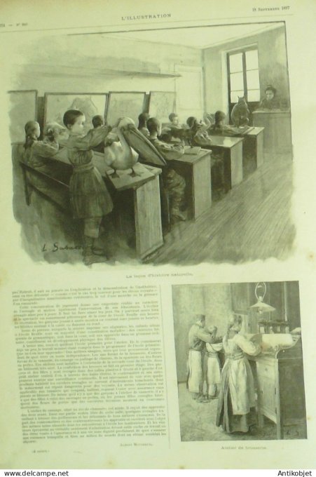 L'illustration 1897 n°2847 Siam roi Chulalongkorn  à St-Quentin (02) Espagne Elche Russie viadivosko