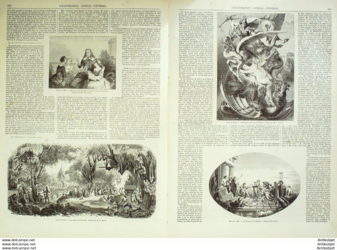 L'Illustration 1849 n°338 BREST (29) ST ETIENNE (42) OUDINOT DE la MORICIERE