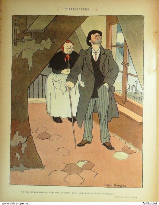 Le Rire 1911-07- 1 # 439 Journal humoristique Ed.Originale Original de Boston