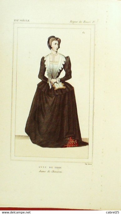 De Thou Anne Dame De Chiverni 16ème 1852