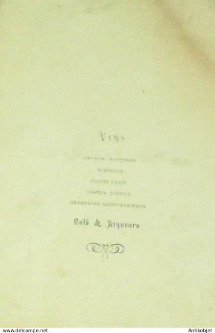Menu illustre du portrait de dame au 18e S.