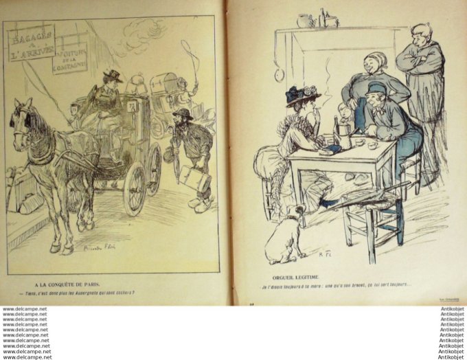 L'Assiette au beurre 1907 # 326 Les croquants Flores Ricardo