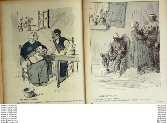 L'Assiette au beurre 1907 # 326 Les croquants Flores Ricardo