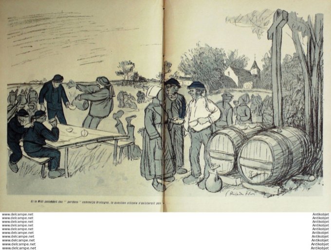 L'Assiette au beurre 1907 # 326 Les croquants Flores Ricardo