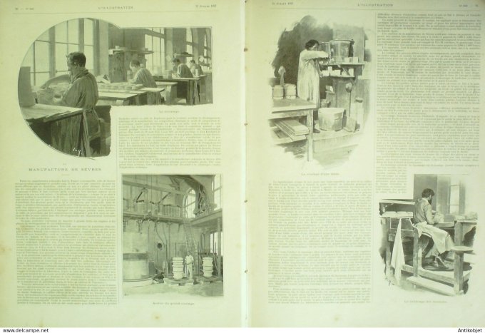 L'illustration 1897 n°2840 Soudan Tamisso Gambie Guinée Timbo Sénégal Casamance Orange (84) Pôle Nor