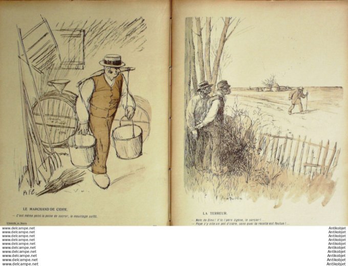 L'Assiette au beurre 1907 # 326 Les croquants Flores Ricardo