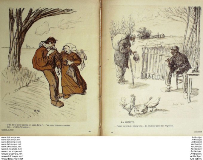 L'Assiette au beurre 1907 # 326 Les croquants Flores Ricardo