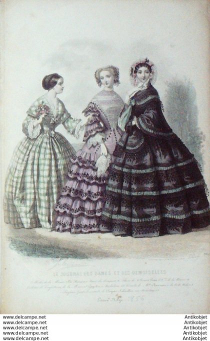 Journal des Dames Demoiselles 1855 # 395 (Maison plé-Horain)