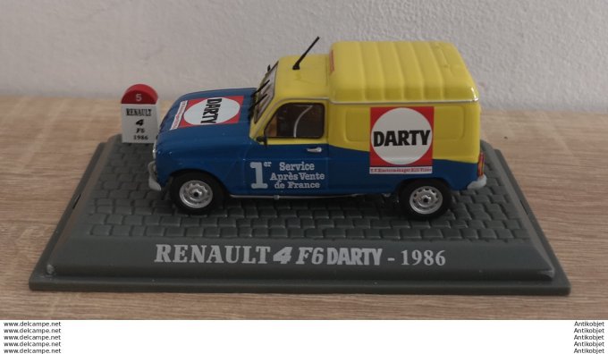 Renault 4L F6 Darty 1986 1:43