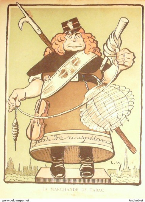L'Assiette au beurre 1901 #  35 Les Joujoux du Préfet Métivet Lucien