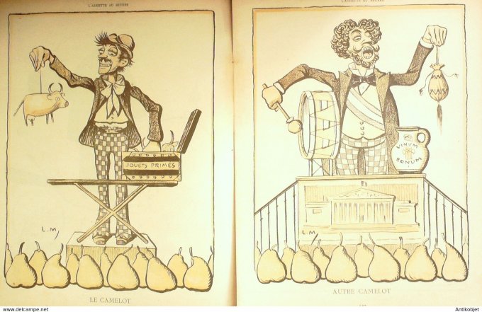 L'Assiette au beurre 1901 n° 35 Les Joujoux du Préfet Métivet Lucien