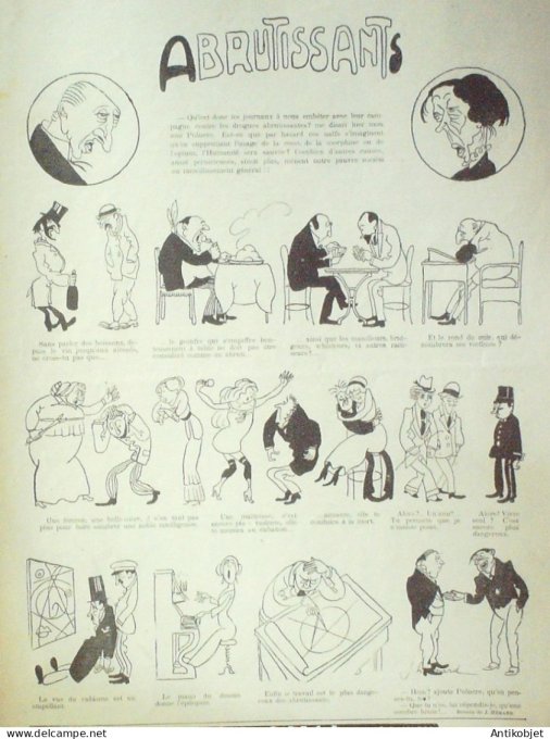 Le Rire 1914-02-117 # 576 Journal humoristique Ed.Originale Nuit de noces