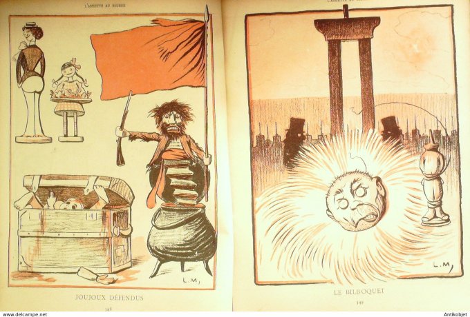L'Assiette au beurre 1901 #  35 Les Joujoux du Préfet Métivet Lucien