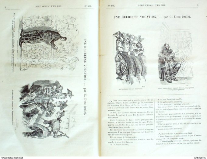 Petit journal pour Rire 1864 # 565 Revue du Monde Girin