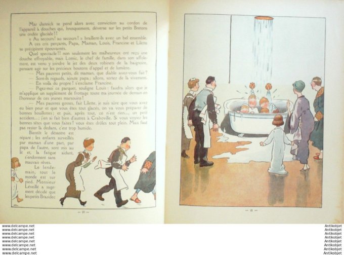 Jordic Les petits Brazidec a Paris (Garnier) Eo 1921