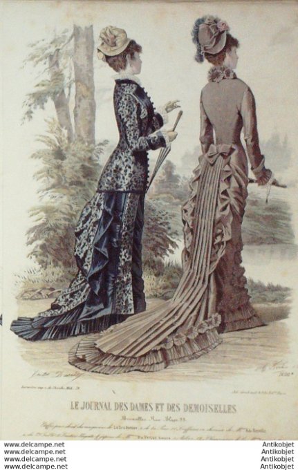 Journal des Dames Demoiselles 1879 # 1600 (Maison Scabieuse)