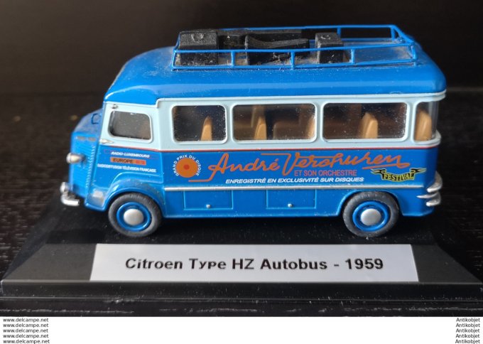 Citroen Type HZ Autobus Andre Verchuren son orchestre 1959