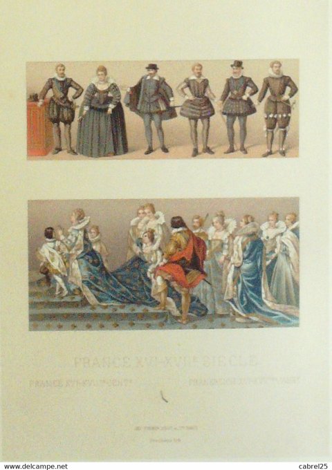 Portrait Noble au temps HENRI IV robes de cour