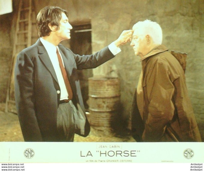 La Horse Gabin Jean Weber André (photo d'exploitation du film 17) 1970