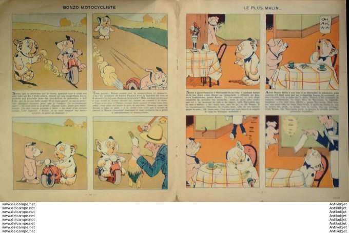 Bonzo l'Alpiniste (Studdy - Hachette) Eo 1937